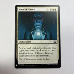 Aura of Silence NM Commander 2015 The List Mystery Booster 60 / 342 English MTG - Image 1