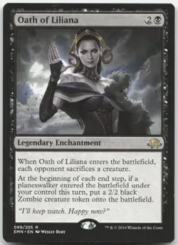 Oath of Liliana - Eldritch Moon - Rare - Magic: The Gathering - Image 1