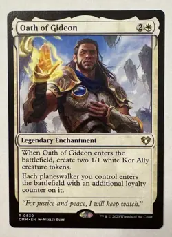 Oath of Gideon [Commander Masters] Magic MTG CMM - Image 1