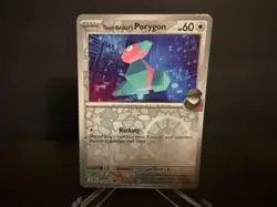 2025 Pokemon TCG Team Rocket's Porygon 153 Destined Rivals Reverse Holo Card NM+ - Image 1