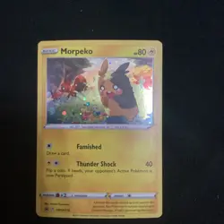 Holo Morpeko SWSH116 Promo Sword & Shield Promo Near Mint - Image 1