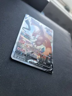 Pokemon Charizard V (Alternate Full Art) 154/172 Swsh Brilliant Stars Holo MP/LP - Image 4