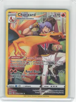 Pokemon TCG Charizard Holo Ultra Rare SWSH11: Lost Origin Trainer Gallery - Image 1