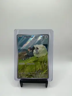 Pokemon TCG Hop's Wooloo 170/159 Sv09 Journey Together IR Full Art Holo EN - Image 1