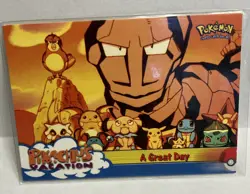 A Great Day Pikachu's Vacation TOPPS Pokemon Movie Card 1999 #58 - Image 1