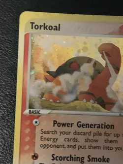 Torkoal 12/97 Holo EX Dragon 2003 E-Reader Pokemon TCG MP - Image 2