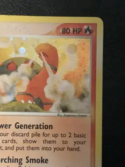 Torkoal 12/97 Holo EX Dragon 2003 E-Reader Pokemon TCG MP - Image 3