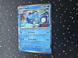 Palafin STAFF SVP 036 Prerelease Promo NM Holo Obsidian Flames Pokemon - Image 2
