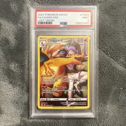Pokemon TCG Charizard Trainer Gallery TG03/TG30 PSA 9 Lost Origin English Mint - Image 1