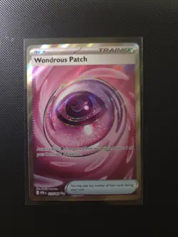 Pokemon TCG Wonderous Patch 117/088 Perfect Order Ultra Rare Full Art NM - Image 1