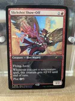 MTG Slickshot Show-Off Store Championship Promo Foil NM - Image 1