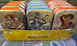 One Piece Card Game Tin Pack Set Vol.2 Display Box New - Image 1