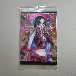 Boa Hancock - No.7-09 SR - SEALED One Piece Wafer Card Bandai Japan B52 LL - Image 1