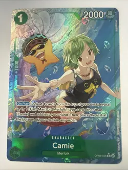 Camie (Alternate Art) OP06-025 Wings of the Captain Foil - Image 1