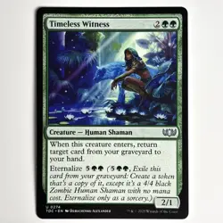 TIMELESS WITNESS MTG TDC - CARTE MAGIC THE GATHERING EN NEUF - Image 1
