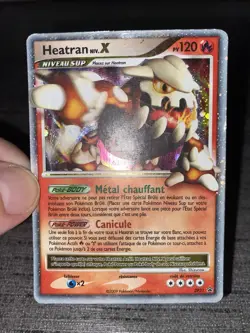 Carte Pokemon Heatran X DP31 Promo Diamant Et Perle Francais Occasion - Image 3