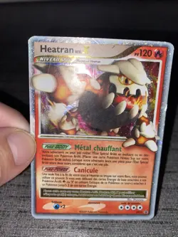 Carte Pokemon Heatran X DP31 Promo Diamant Et Perle Francais Occasion - Image 5