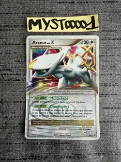 Carte Pokemon Arceus Niv X Promo DP53 Diamant Et Perle Francais Occasion - Image 1