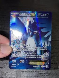 Carte Pokemon Artikodin EX 132/135 Full Art Noir & Blanc Glaciation Plasma FR - Image 3