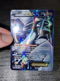 Carte Pokemon Lugia EX 134/135 Full Art Noir & Blanc Tempete Plasma Francais Occ - Image 3