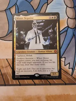 Mister Negative Foil Mythic 0135 MTG Marvel Spiderman - Image 1