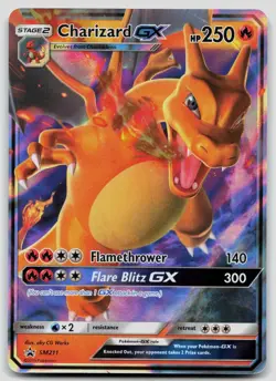Charizard GX - SM211 Sun & Moon Promo Pokemon LP - Image 1