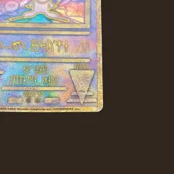 Very Rare Pokemon Card Game Ancient Mew 1995 Early Error Version Promo - Image 3