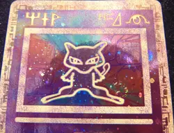 ANCIENT MEW Promo Pokemon Card Cosmos Swirl Holo WOTC Near Mint - Image 5