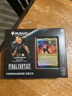 MtG Final Fantasy VII 7 Commander Deck Limit Break NEW/SEALED - Image 1