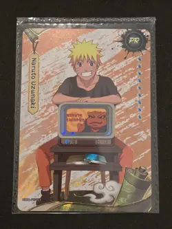Naruto Shippuden - Naruto Uzumaki PSA Magazine Promo Card Sealed NM - Image 1