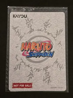 Naruto Shippuden - Naruto Uzumaki PSA Magazine Promo Card Sealed NM - Image 2