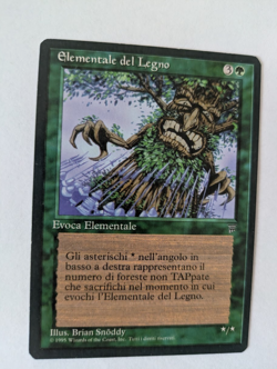 Italian Wood Elemental Legends MTG Exc Free shipping with tracking - Image 1