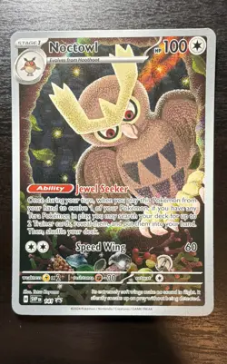 Noctowl 141 Sv: Scarlet & Violet Promo Cards Holo NM - Image 1