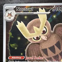 Noctowl 141 Sv: Scarlet & Violet Promo Cards Holo NM - Image 5