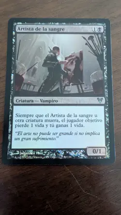 Blood Artist Avacyn Restored Foil SPANISH Espanol - Image 1