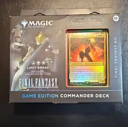 Wizards of the Coast MTG Final Fantasy VII LimitBreak GameEdition Commander Deck - Image 1