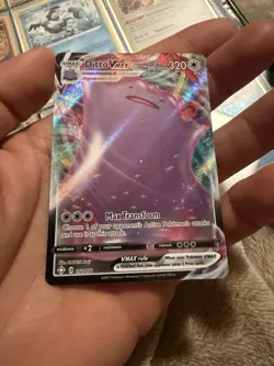 Ditto VMAX 051/072 Shining Fates Ultra Rare Pokemon Card Near Mint - Image 1