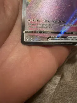 Ditto VMAX 051/072 Shining Fates Ultra Rare Pokemon Card Near Mint - Image 2
