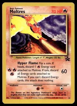 Moltres WoTC Promo Promo 21/53 1999 Pokemon TCG - Image 1