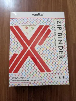 Vault X Exo Tec Anniversary 30th Edition 4 Pocket Binder Pokemon 151 - Image 1