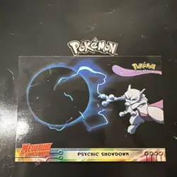 Pokemon TCG Psychic Showdown Pokemon Topps Mewtwo Strikes Back 33 Blue Logo - Image 1