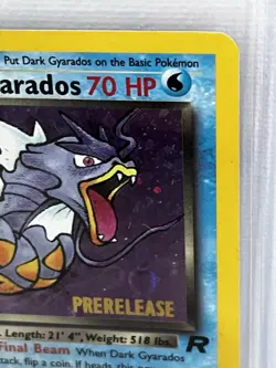 Dark Gyarados 8/82 Team Rocket Holo -LP- Rare 1st Edition 70 HP Pokemon TCG - Image 2