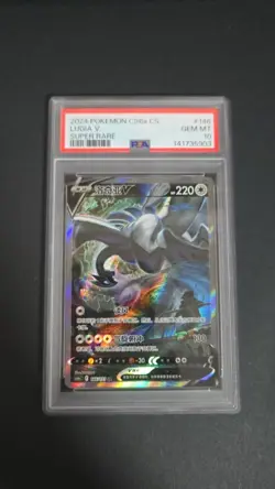 2024 POKEMON SIMPLIFIED CHINESE CS6a C #146 LUGIA V SUPER RARE PSA 10 - Image 1