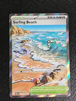 Surfing Beach 114/086 Pokemon Chaos Rising - Image 1