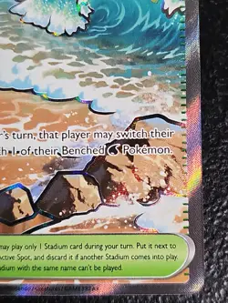 Surfing Beach 114/086 Pokemon Chaos Rising - Image 4