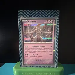 Pokemon TCG Mewtwo 150/165 Sv: Scarlet & Violet 151 Rare Holo 130 HP - Image 1