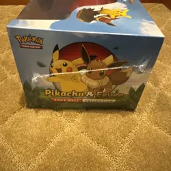 Factory Sealed Pokemon Pikachu & Eevee Poke Ball Collection Box 5x Packs 2018 - Image 2