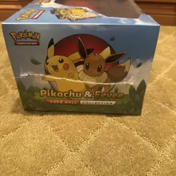 Factory Sealed Pokemon Pikachu & Eevee Poke Ball Collection Box 5x Packs 2018 - Image 4