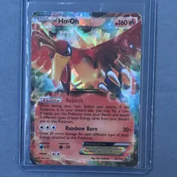 Pokemon Ho-Oh EX Dragons Exalted 22/124 Ultra Rare Holo Basic 160 HP English TCG - Image 1