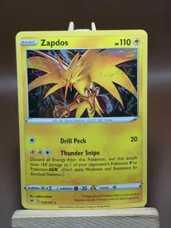 MP Pokemon TCG Vivid Voltage Zapdos Holo Rare 048/185 Cosmo - Image 1
